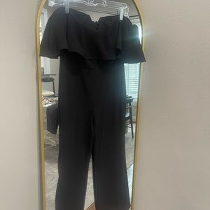 Leith Brand- size extra small- strapless black jumper